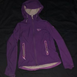 A purple mountain hardware jacket